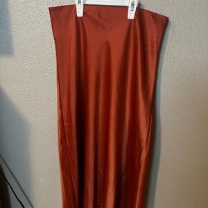 Elegant Rust Skirt, NWOT